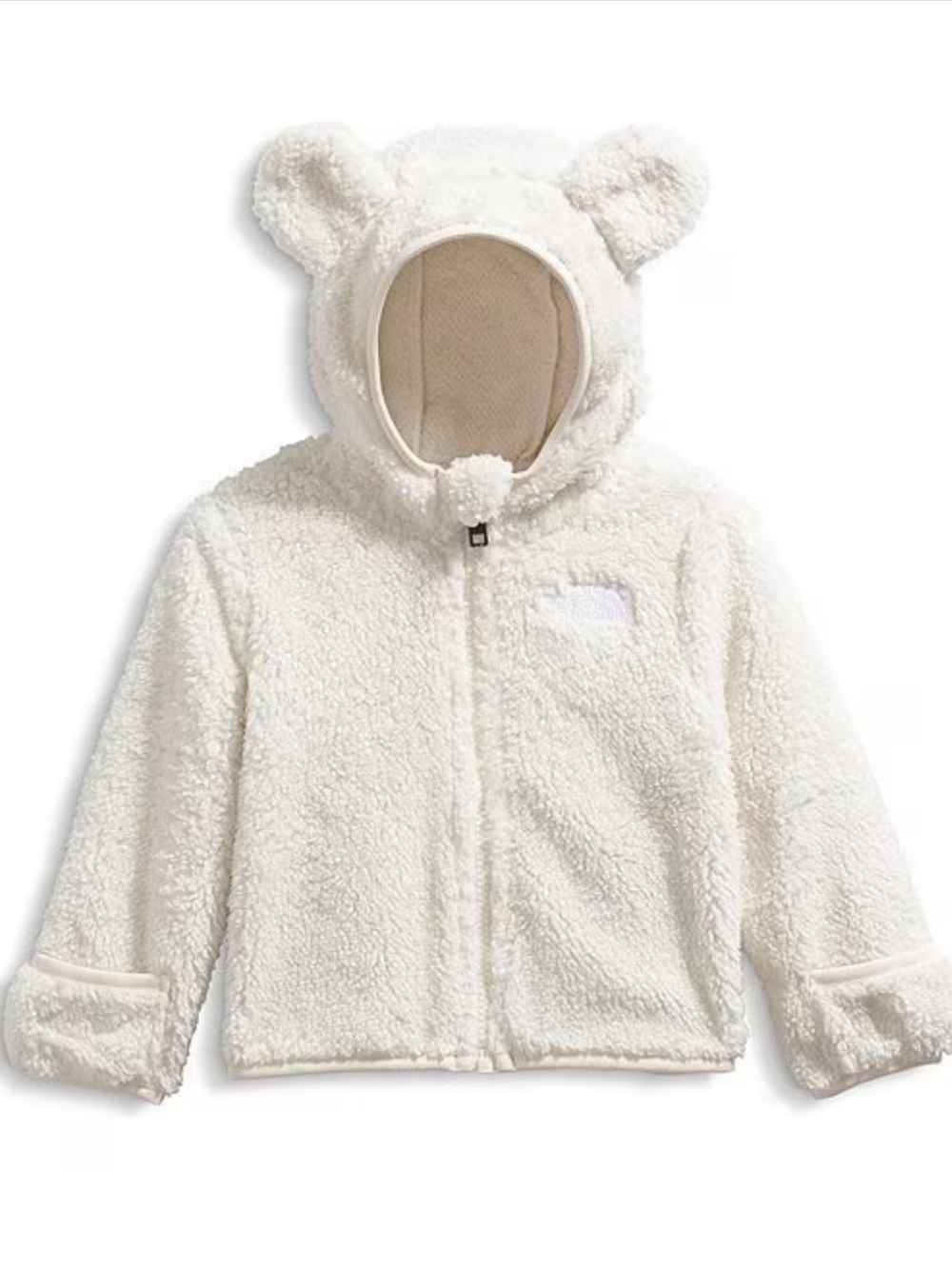 🦋The North Face Baby Campshire Full Zip Hoodie
Color-White Dune 18-24M